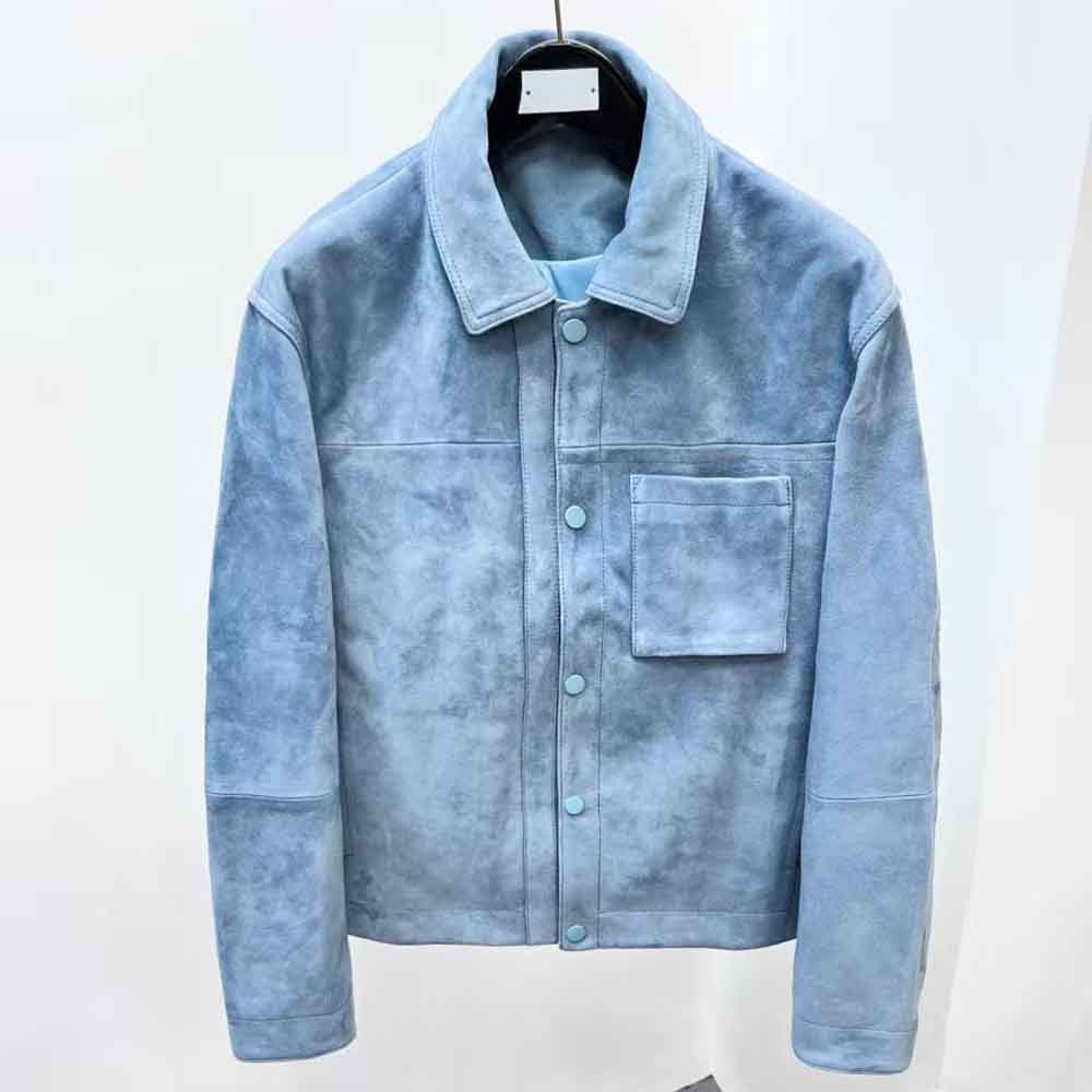 Men'S Luxury Formal Wear - 2025 new Men's Luxury Blue Suede