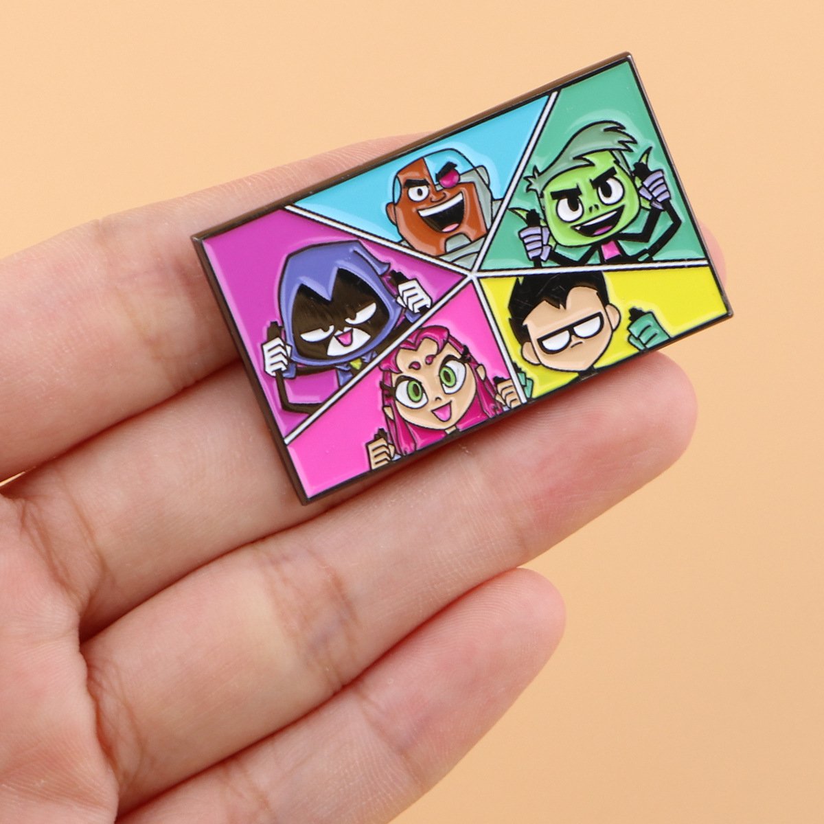 Tuxedo Lapel Pin - New Teen Heroes Team Enamel Pin