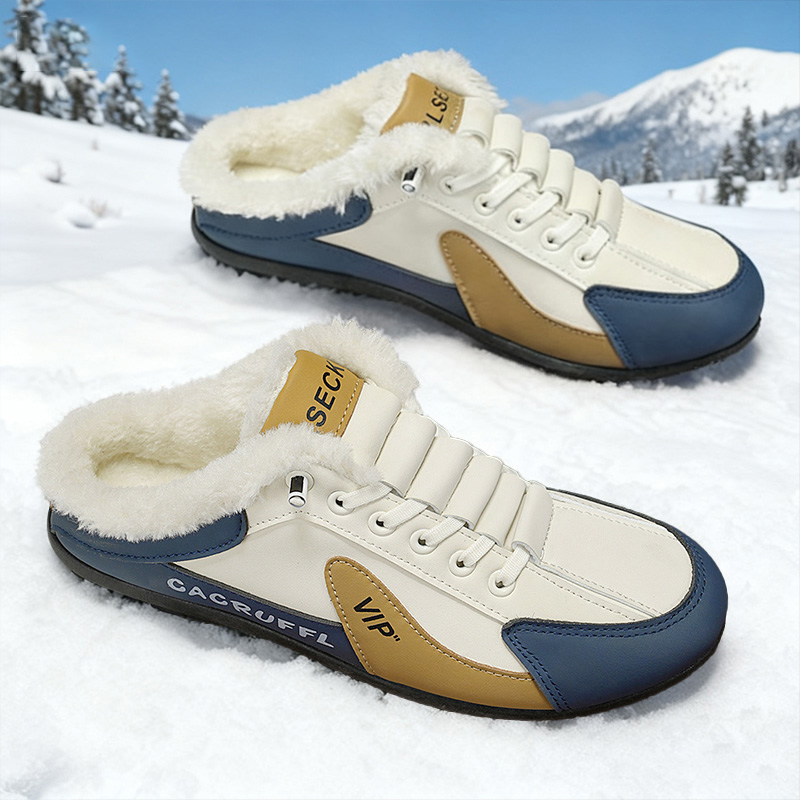 Men'S Formal Wear Slippers - Men's Winter Home Shoes - Outdoor