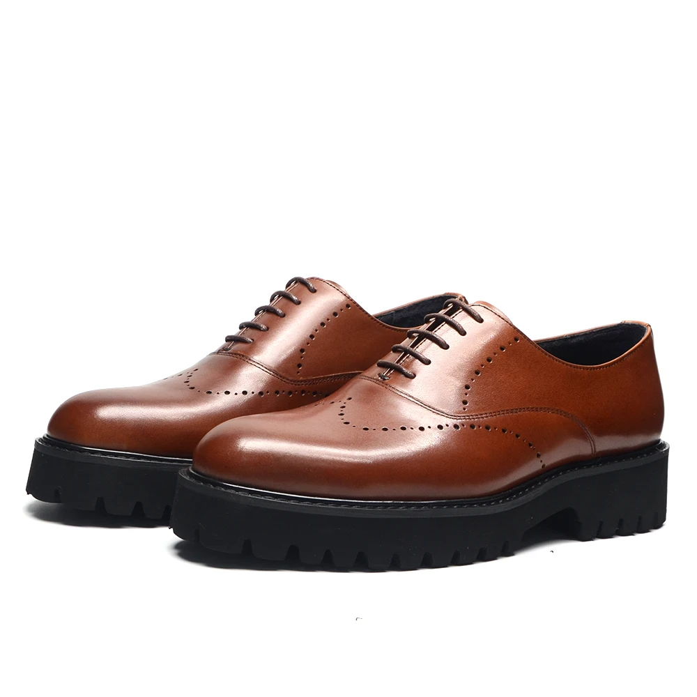 Men'S Luxury Formal Wear - Luxury Genuine Leather Men's Sneakers Lightweight