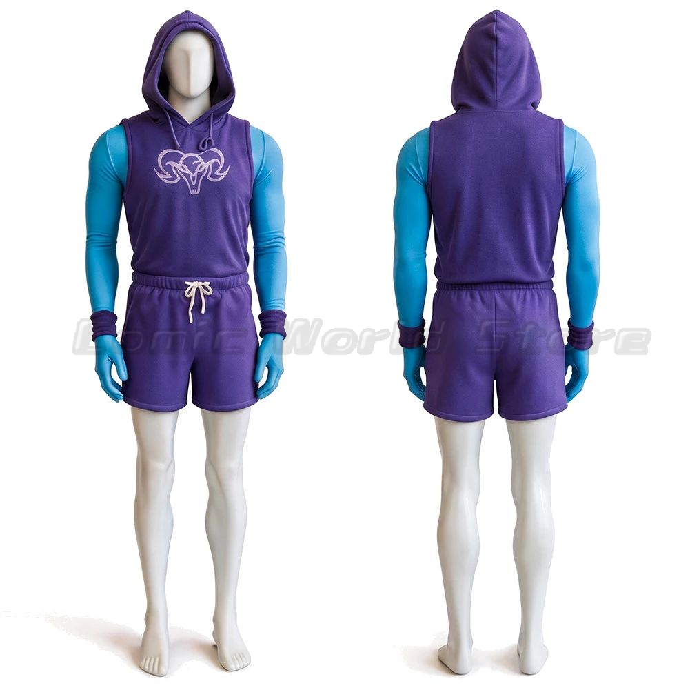He Man Gym Bro Skeletor Cospla - огляд і ціна Men Formal Wear Vest