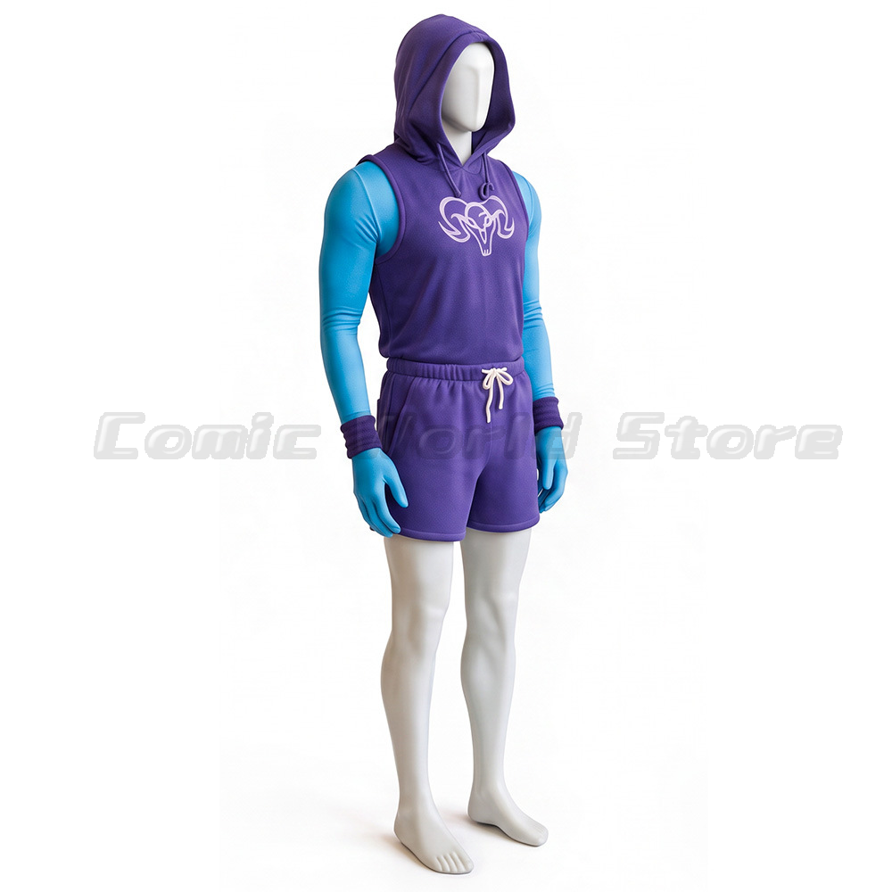 He Man Gym Bro Skeletor Cospla - огляд і ціна Men Formal Wear Vest