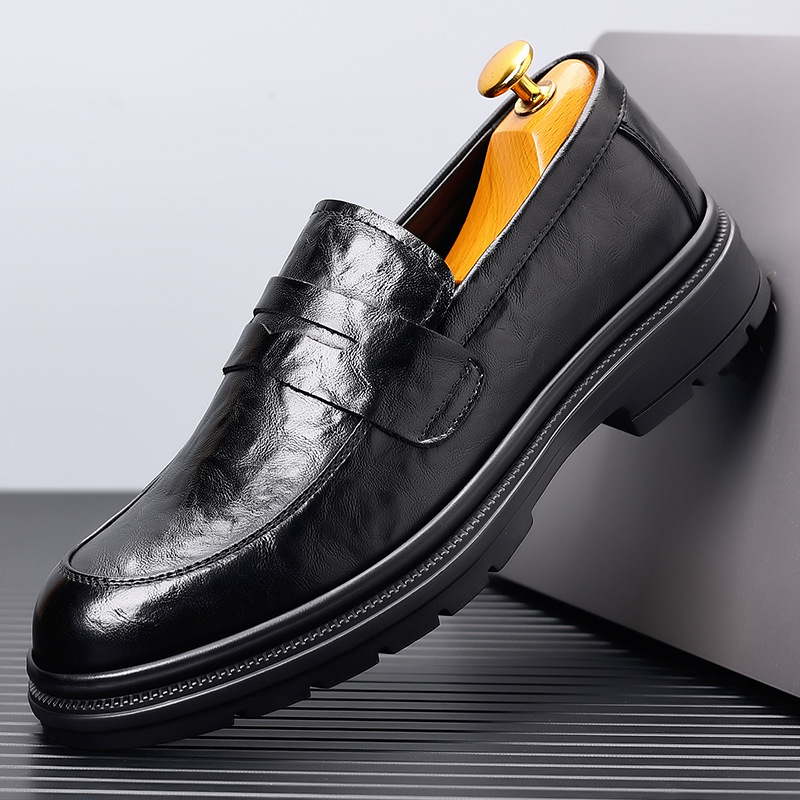 Men's leather shoes for casual - огляд і ціна Men Formal Wear Dress