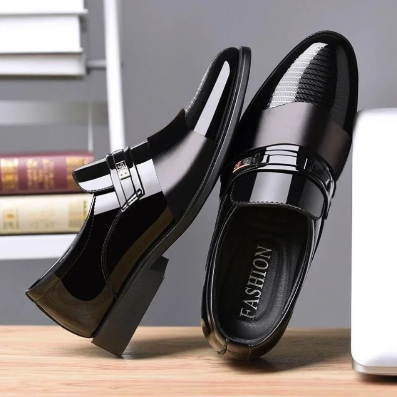 Leather Shoes for Men Wedding  - огляд і ціна Men'S Luxury Formal Wear
