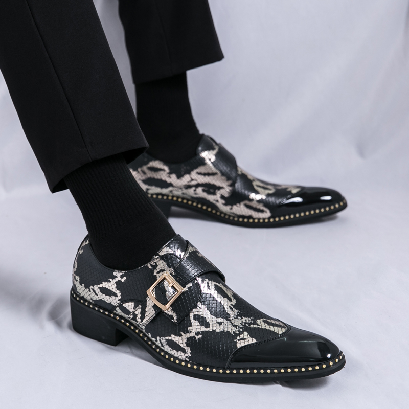 Retro Classic Le Fu Shoes Men  - огляд і ціна Men Formal Wear Green
