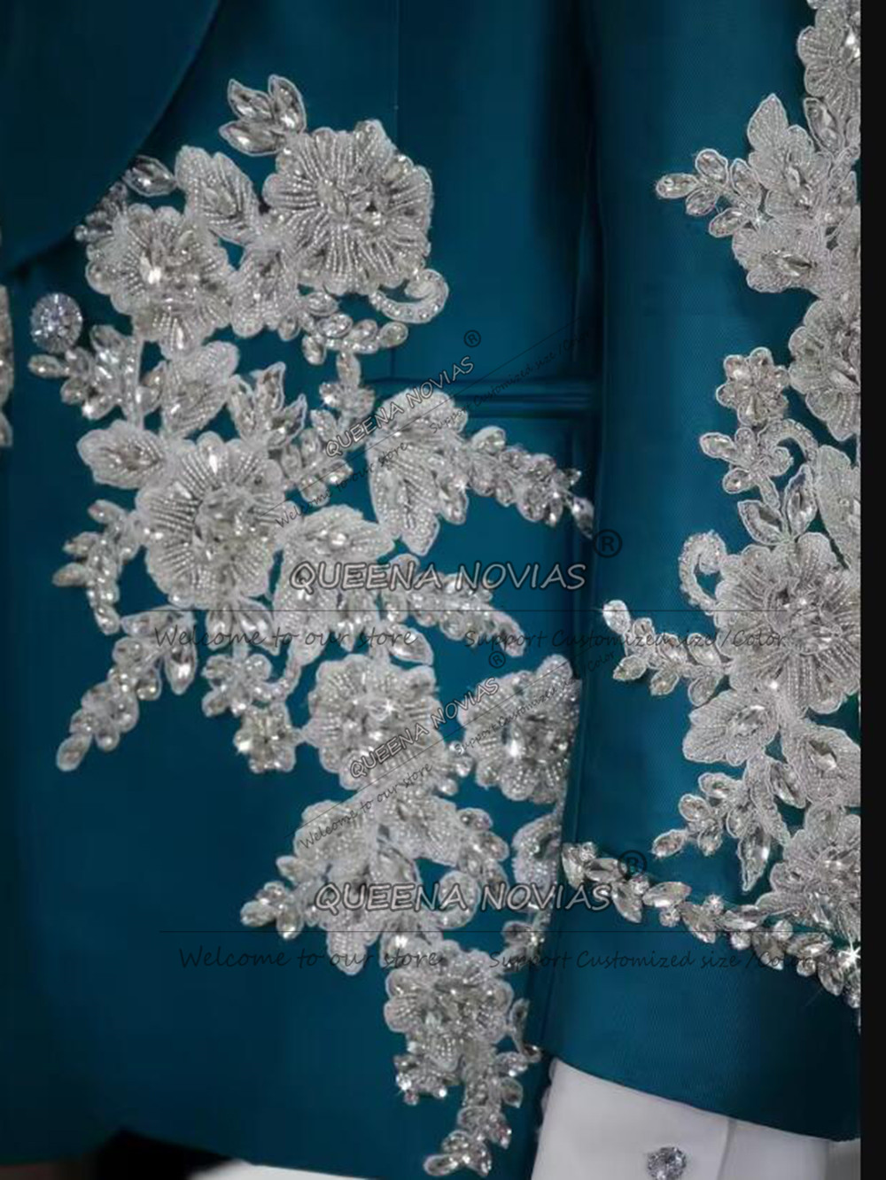 Exclusive Groom Wedding Suits  - огляд і ціна Men Formal Wear Green