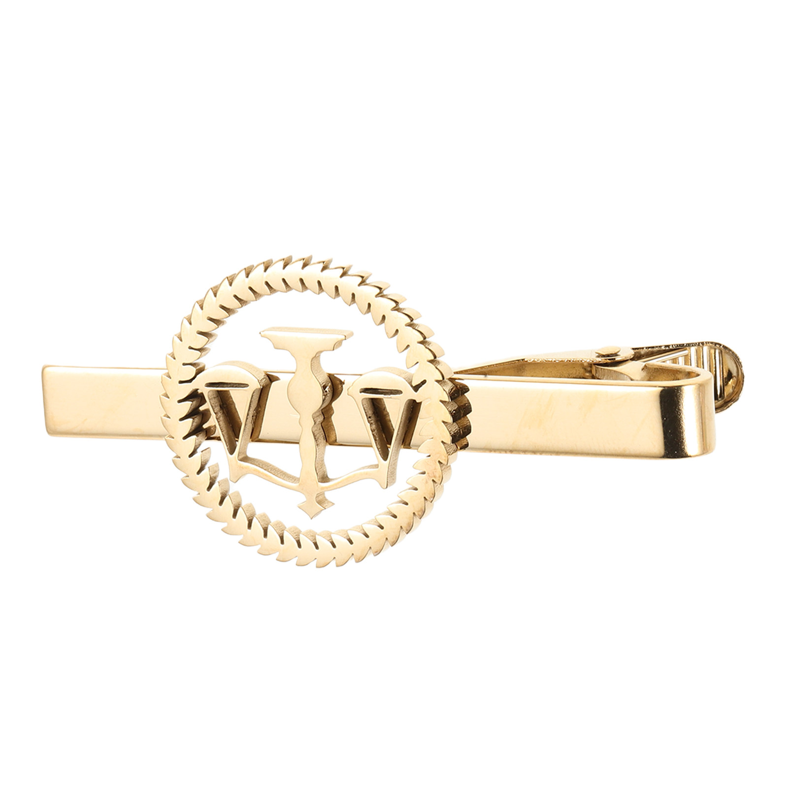Gold Libra Stainless Steel Tie - огляд і ціна Scale - Men Formals & Ethnic Wear