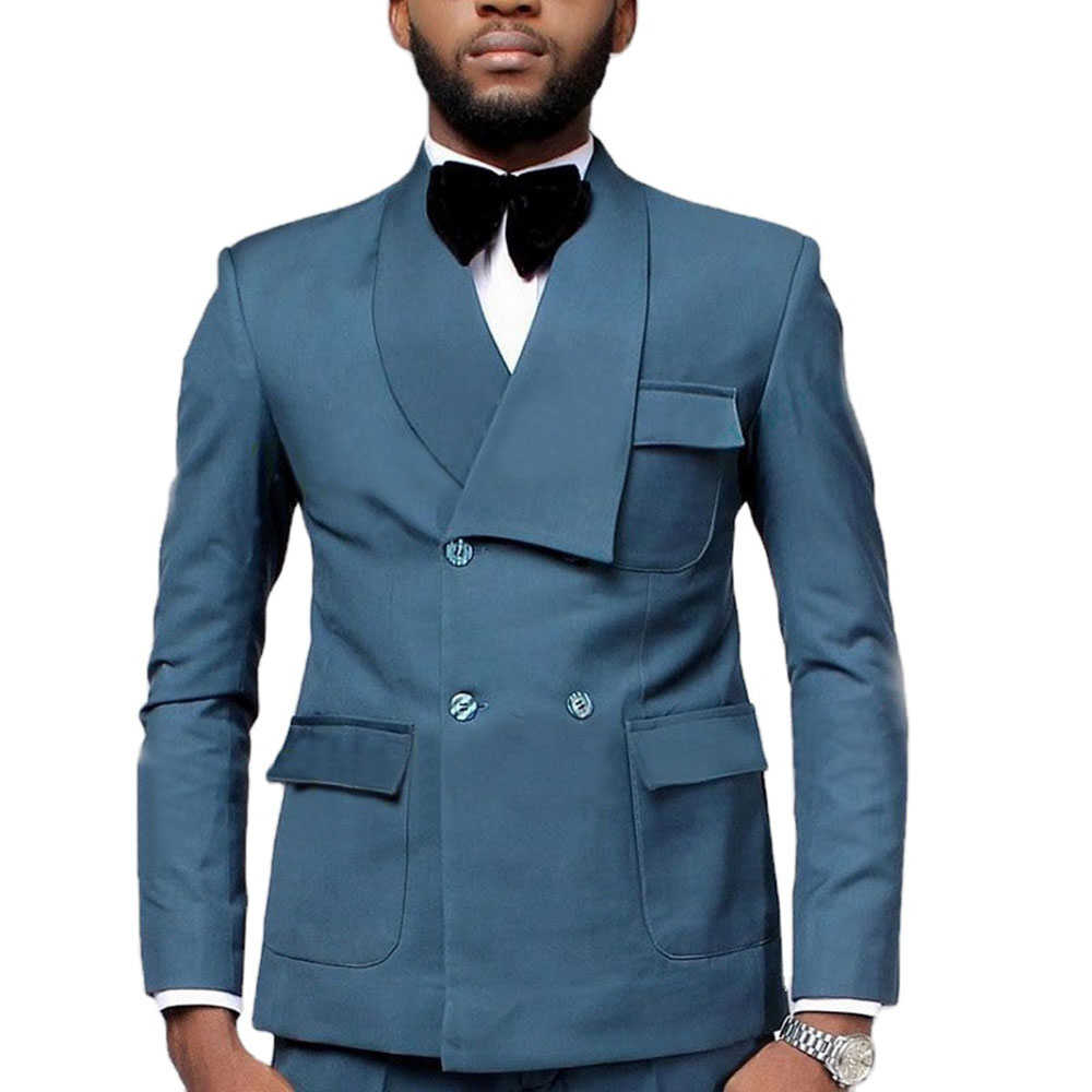 Latest Design Double Breasted  - огляд і ціна Men Formal Wear Dress