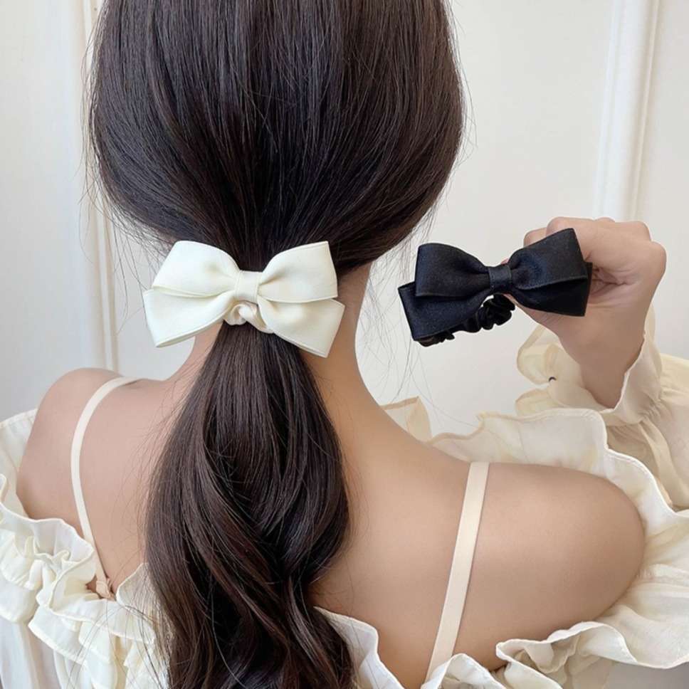 New Korean Bow Elastic Hair Ba - огляд і ціна Tie Bar Clip