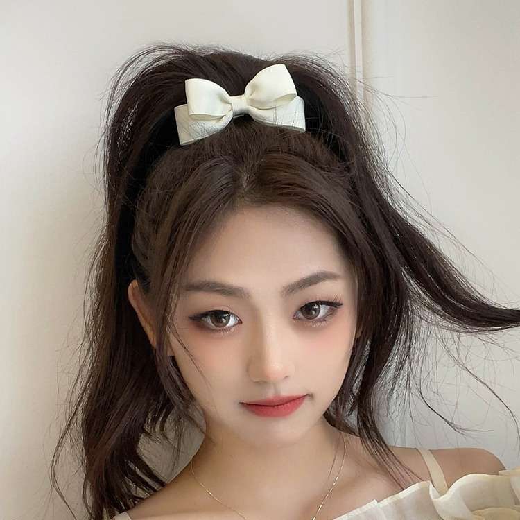 New Korean Bow Elastic Hair Ba - огляд і ціна Tie Bar Clip