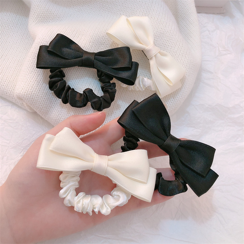 New Korean Bow Elastic Hair Ba - огляд і ціна Tie Bar Clip