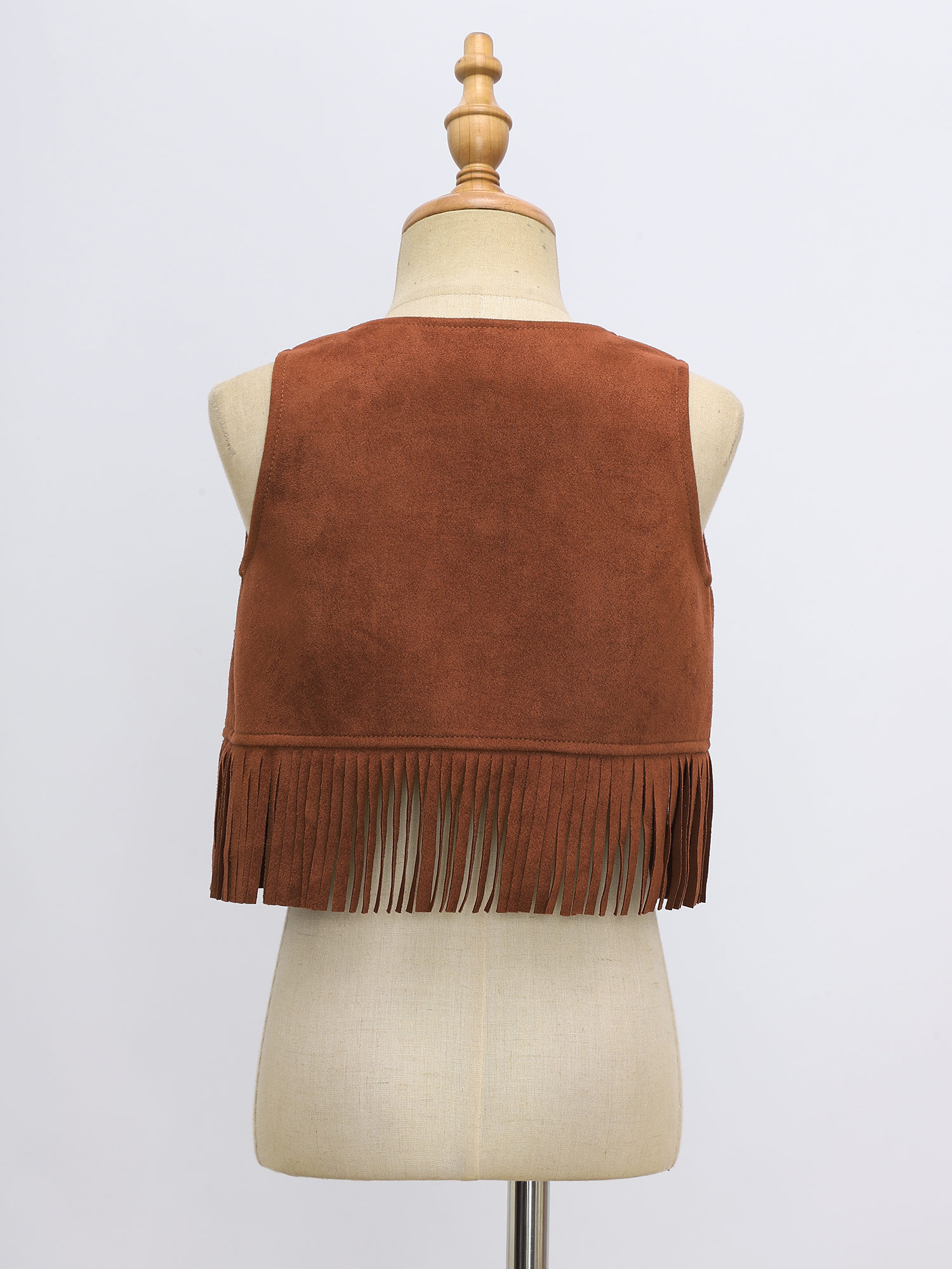 Boys Girls Cowboy Suede Vest O - огляд і ціна Men Formal Wear Vest