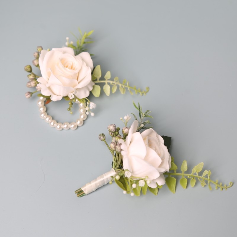 Wedding Suit Corsage Man Flowe - огляд і ціна Men'S Formal Wear For A Wedding