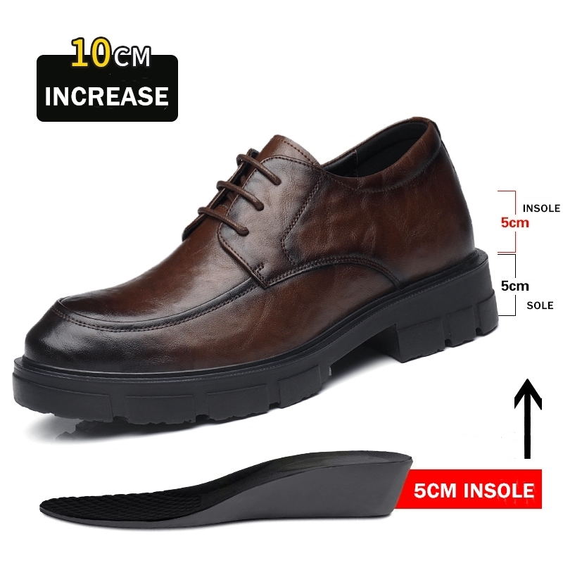 Men Dress Elevator Shoes Platf - огляд і ціна Men'S Luxury Formal Wear