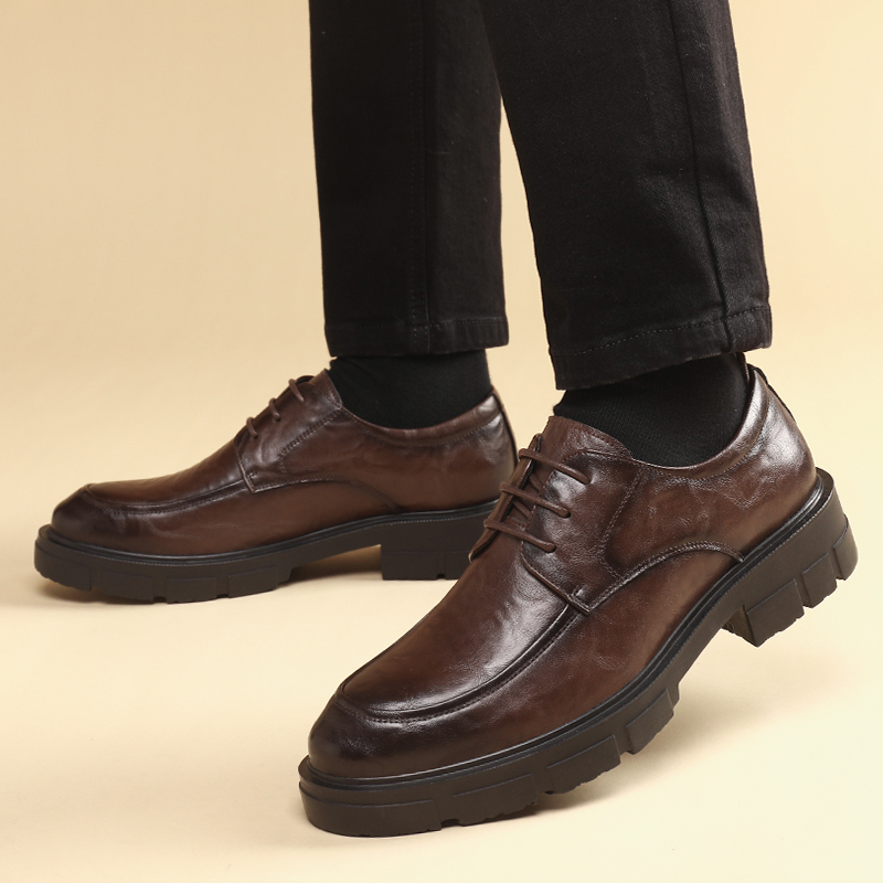 Men Dress Elevator Shoes Platf - огляд і ціна Men'S Luxury Formal Wear