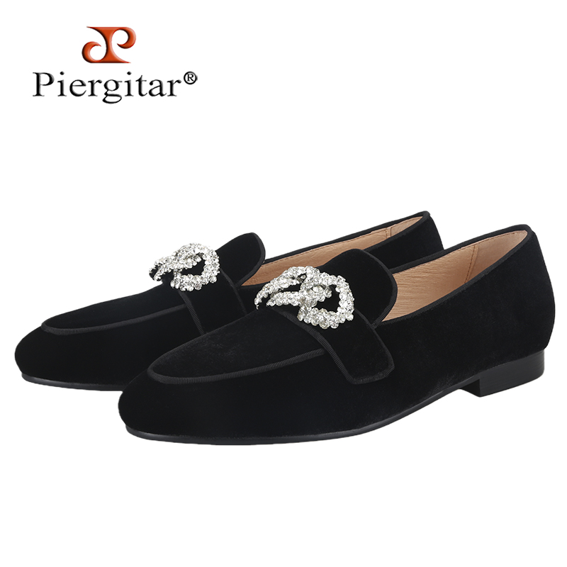 Piergitar 2025 Black Velvet Me - огляд і ціна Men'S Formal Wear Slippers