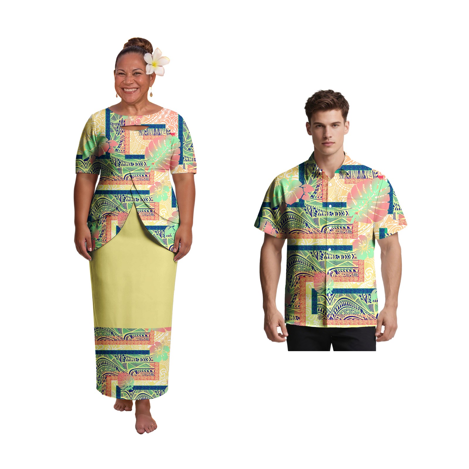 Beach Samoan Puletasi Elegant  - огляд і ціна Men'S Hawaiian Formal Wear