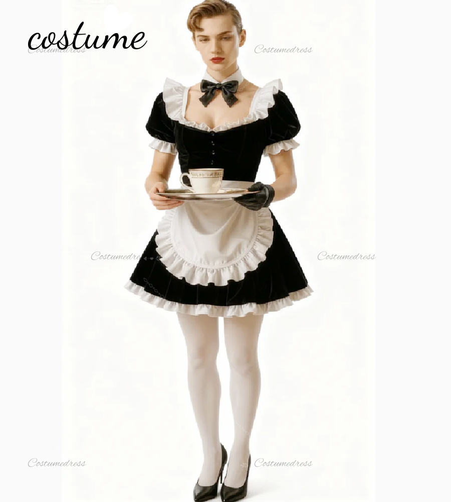 Chic Little Black Man In Maid  - огляд і ціна Men Formal Wear All Black