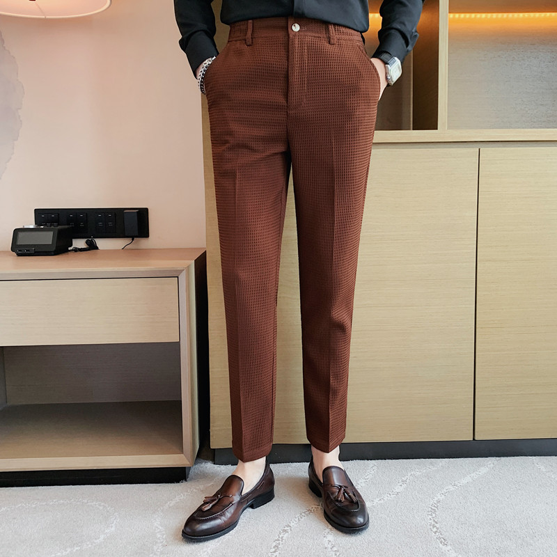 2024 Autumn New Waffle Stretch - огляд і ціна Men'S Formal Wear For A Wedding