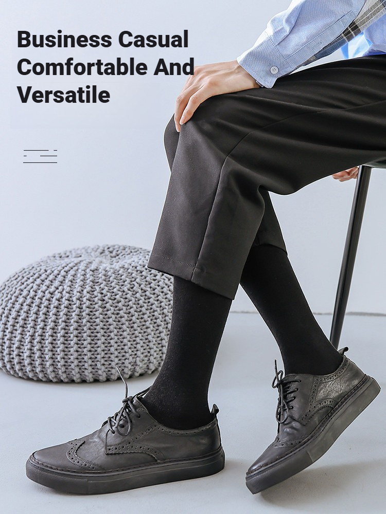 1 Pair Men Solid Knee High Bus - огляд і ціна Men Formal Wear Dress