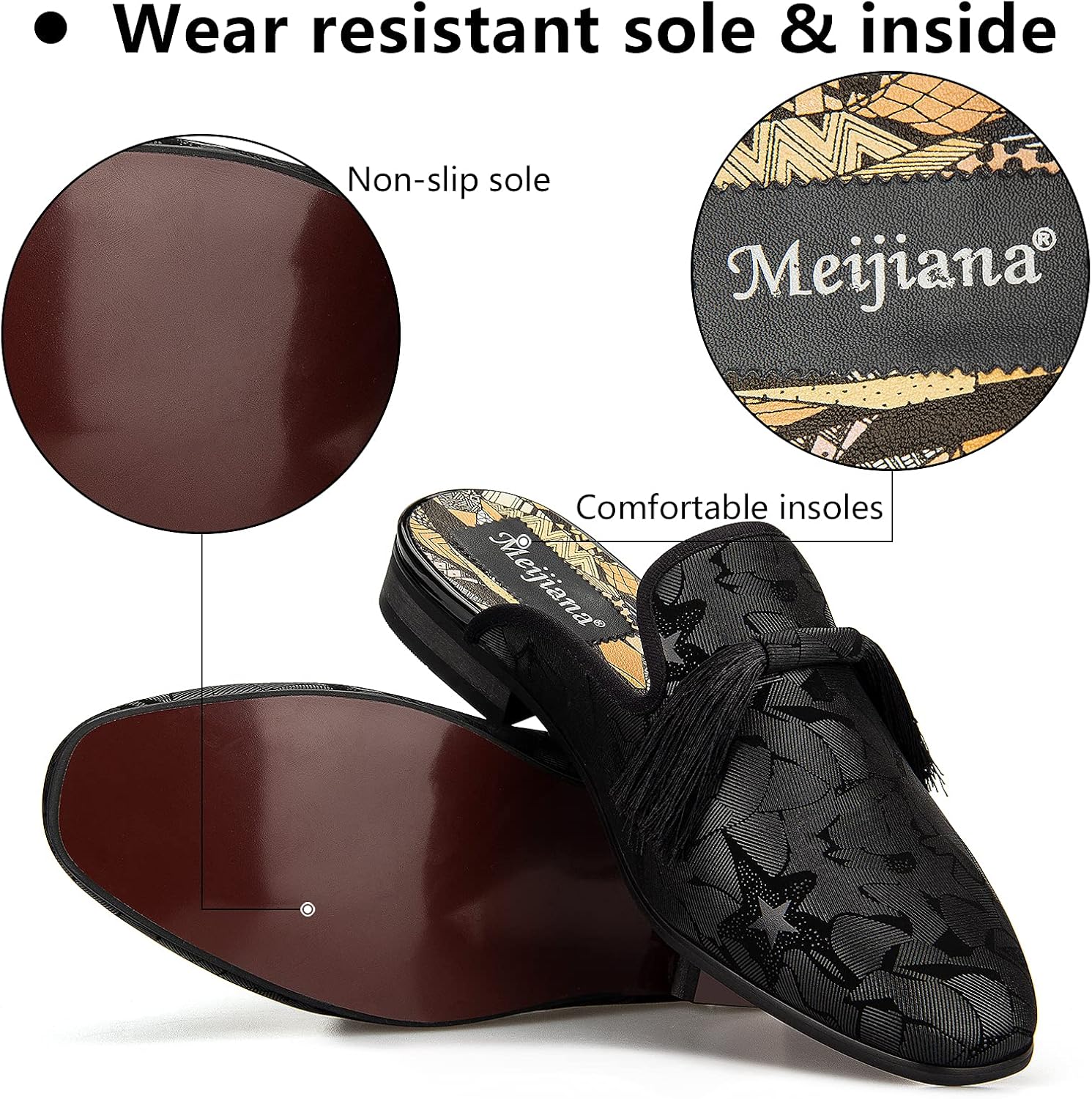 Men's Slippers Slip-On Loafers - огляд і ціна Men'S Formal Wear Slippers
