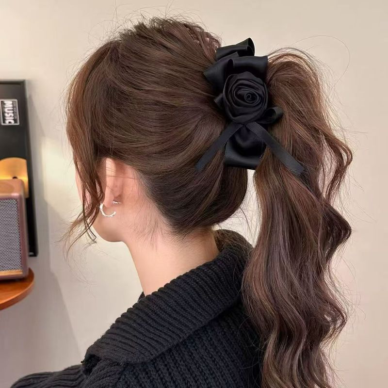 1pc Retro bow, rose, banana cl - огляд і ціна Tie Bar Clip
