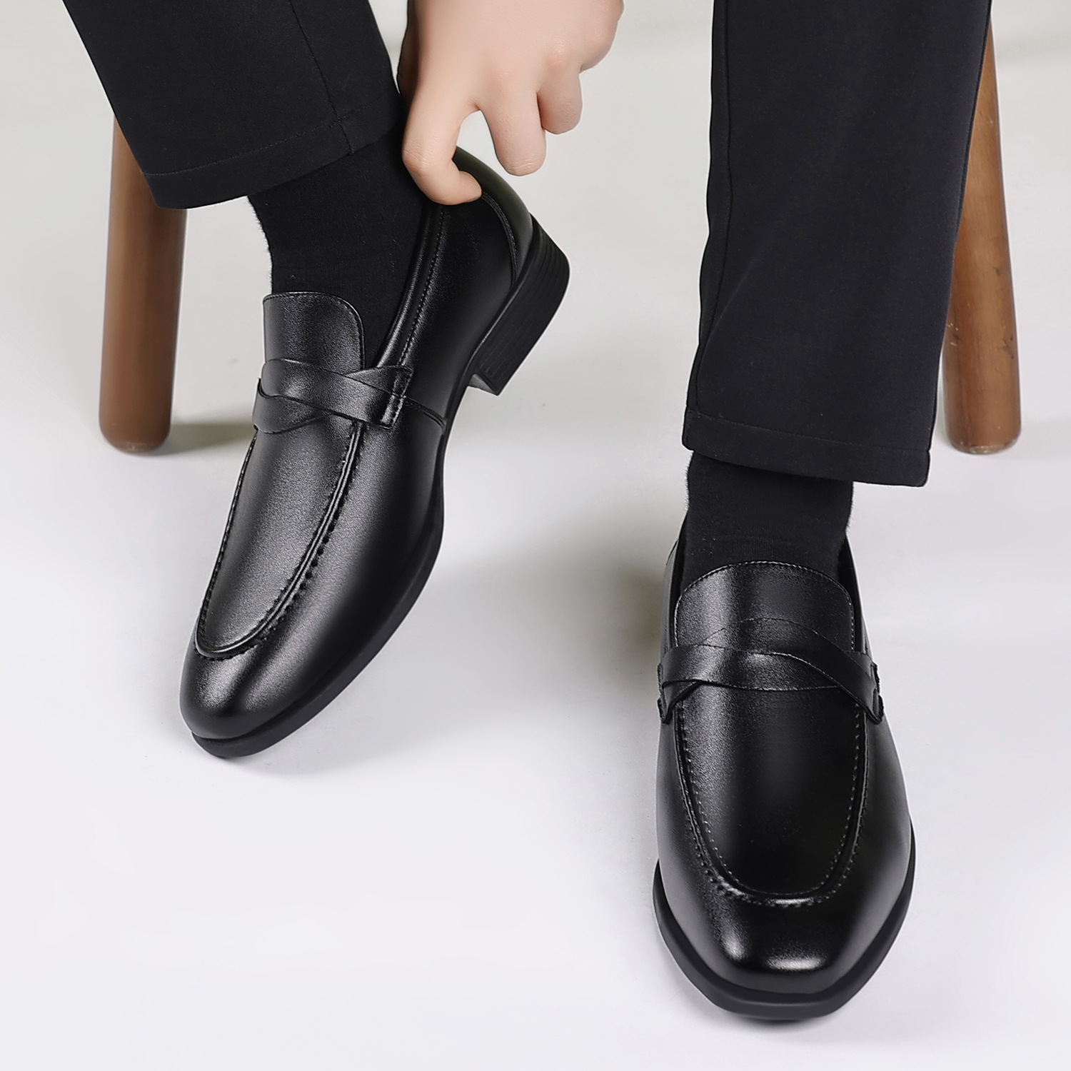 Men's leather shoes for formal - огляд і ціна Men Formal Wear Dress