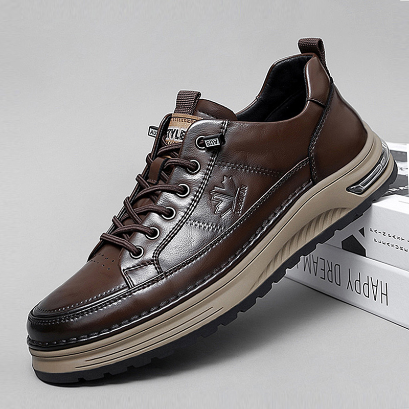 Luxury Genuine Leather Mens Ca - огляд і ціна Men'S Luxury Formal Wear