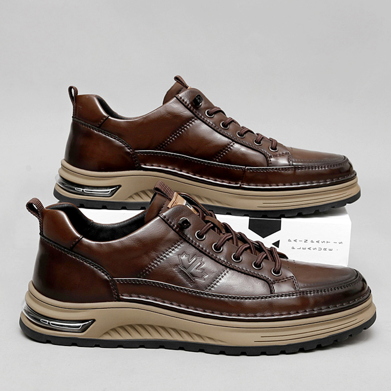 Luxury Genuine Leather Mens Ca - огляд і ціна Men'S Luxury Formal Wear