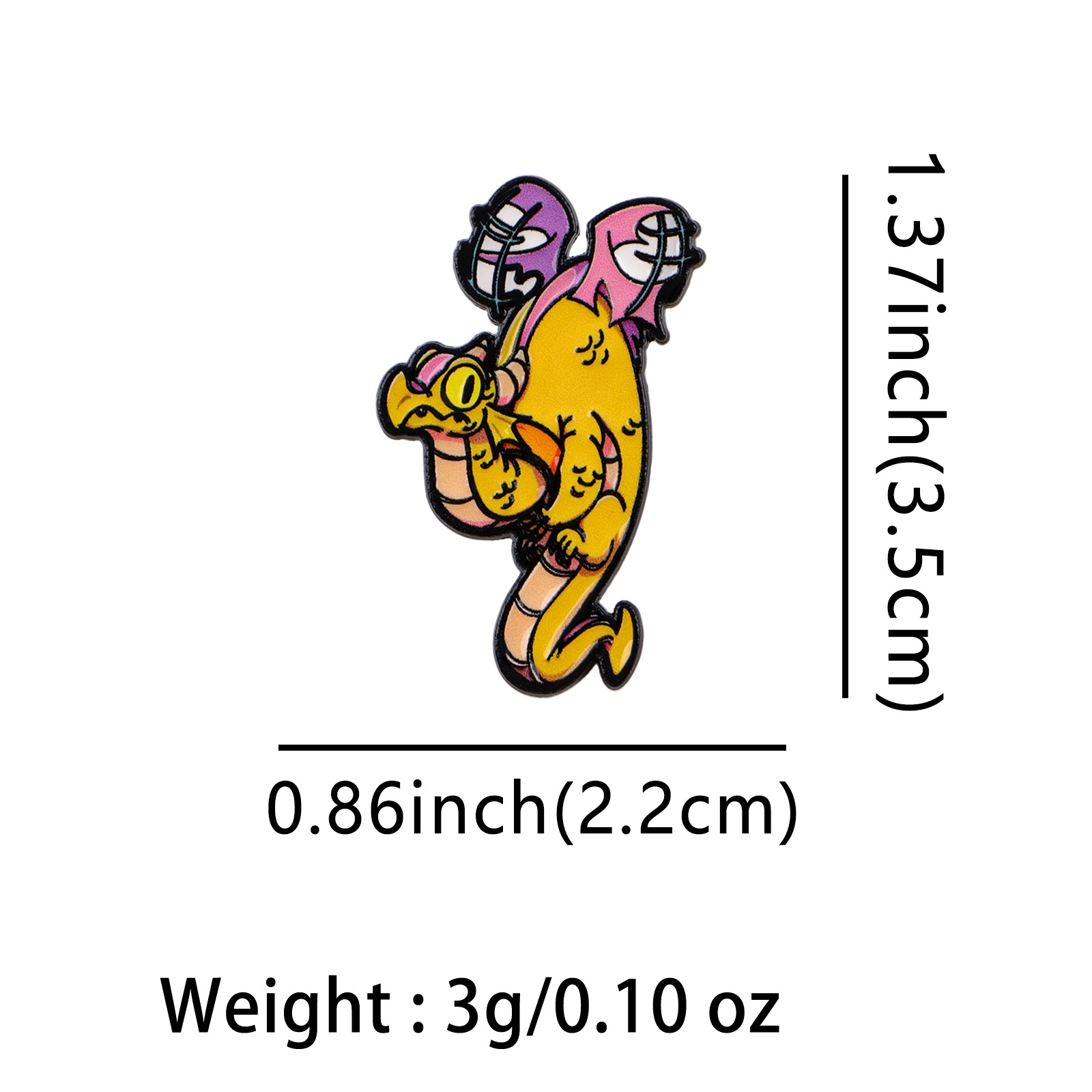 Enamel Pins Animal English Quo - огляд і ціна Tuxedo Lapel Pin