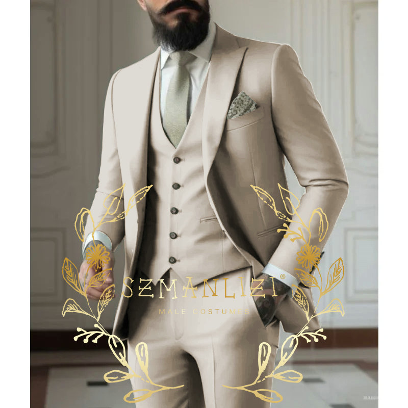 Light green Suits Men Suits 3  - огляд і ціна Men Formal Wear Dress