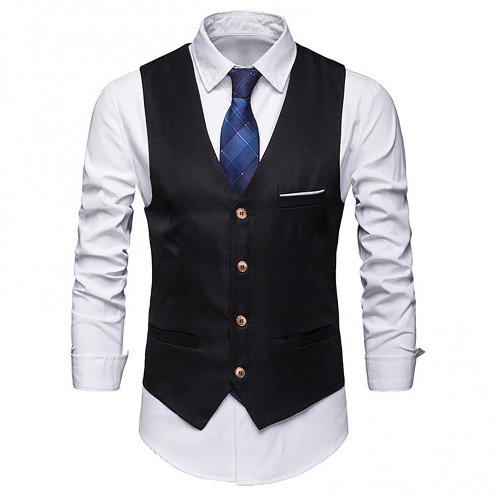 Dress Vests For Men Slim Fits  - огляд і ціна Men Formal Wear Vest