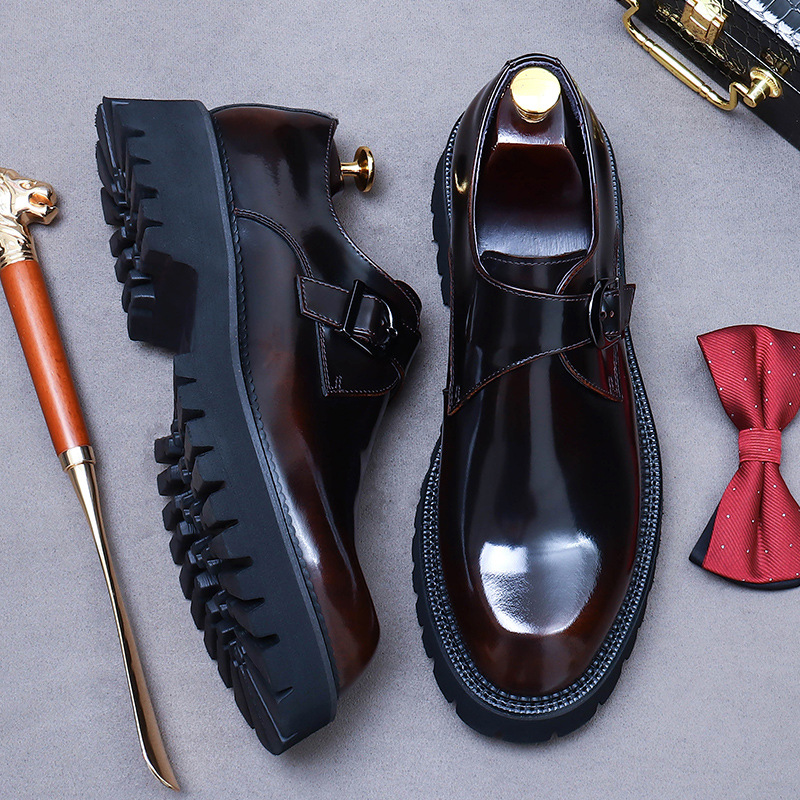 Platform Mens Genuine Leather  - огляд і ціна Men'S Luxury Formal Wear