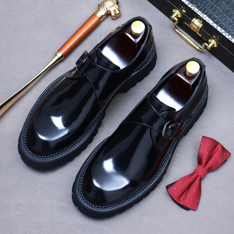 Platform Mens Genuine Leather  - огляд і ціна Men'S Luxury Formal Wear