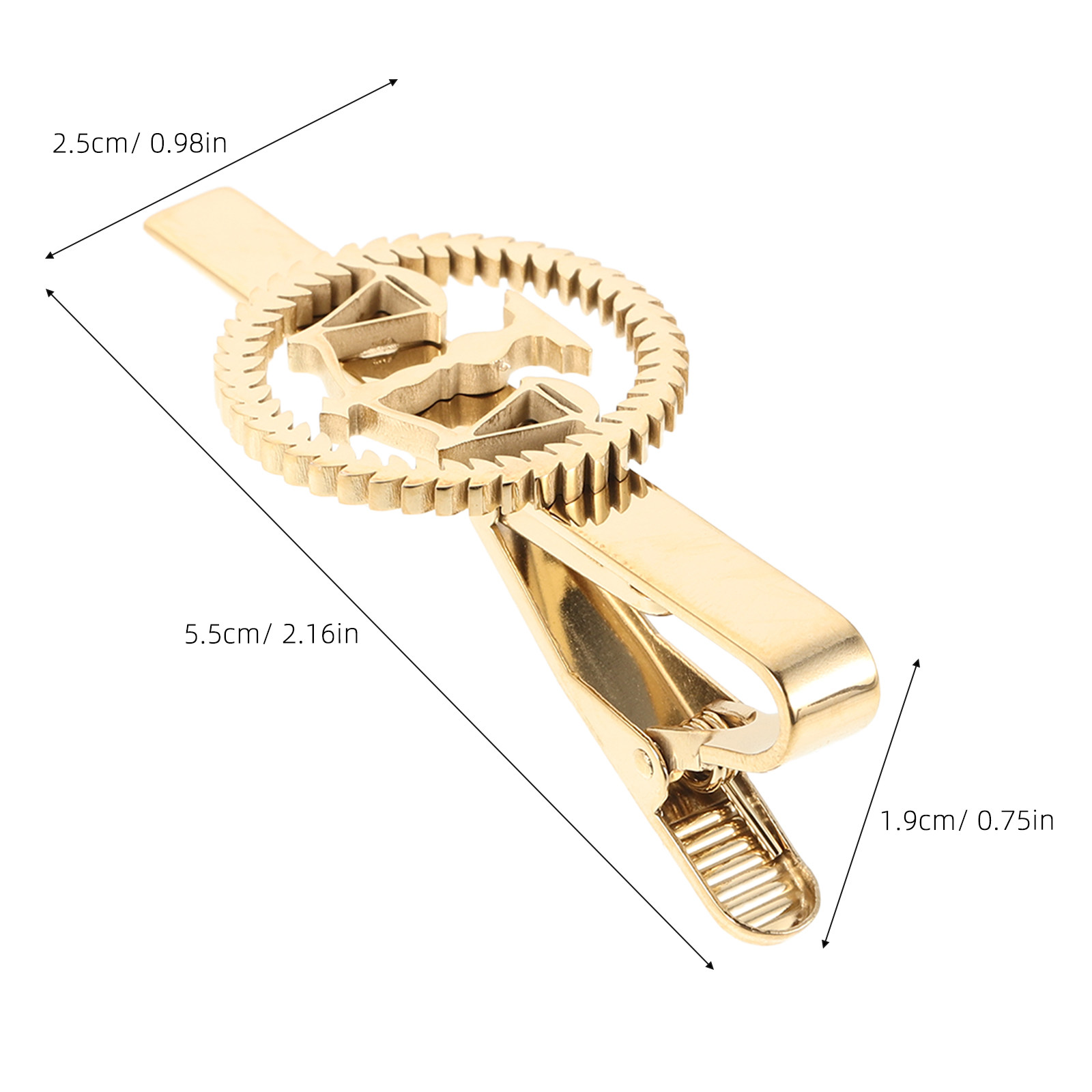 Libra Tie Clip Golden Stainles - огляд і ціна Scale - Men Formals & Ethnic Wear