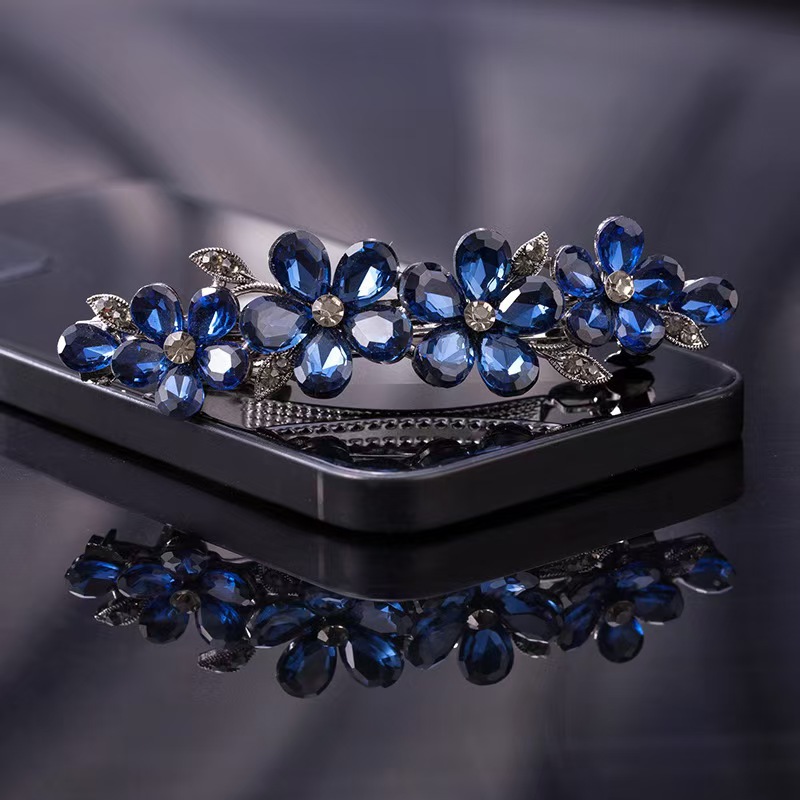 Elegant Black Rhinestone Cryst - огляд і ціна Tie Bar Clip