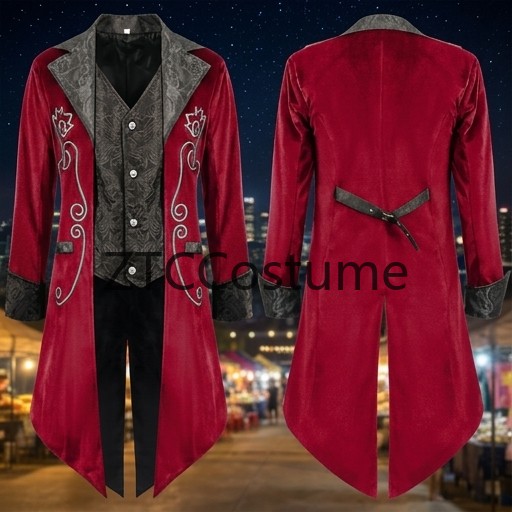 Steampunk Victorian Tailcoat M - огляд і ціна Men'S Medieval Formal Wear