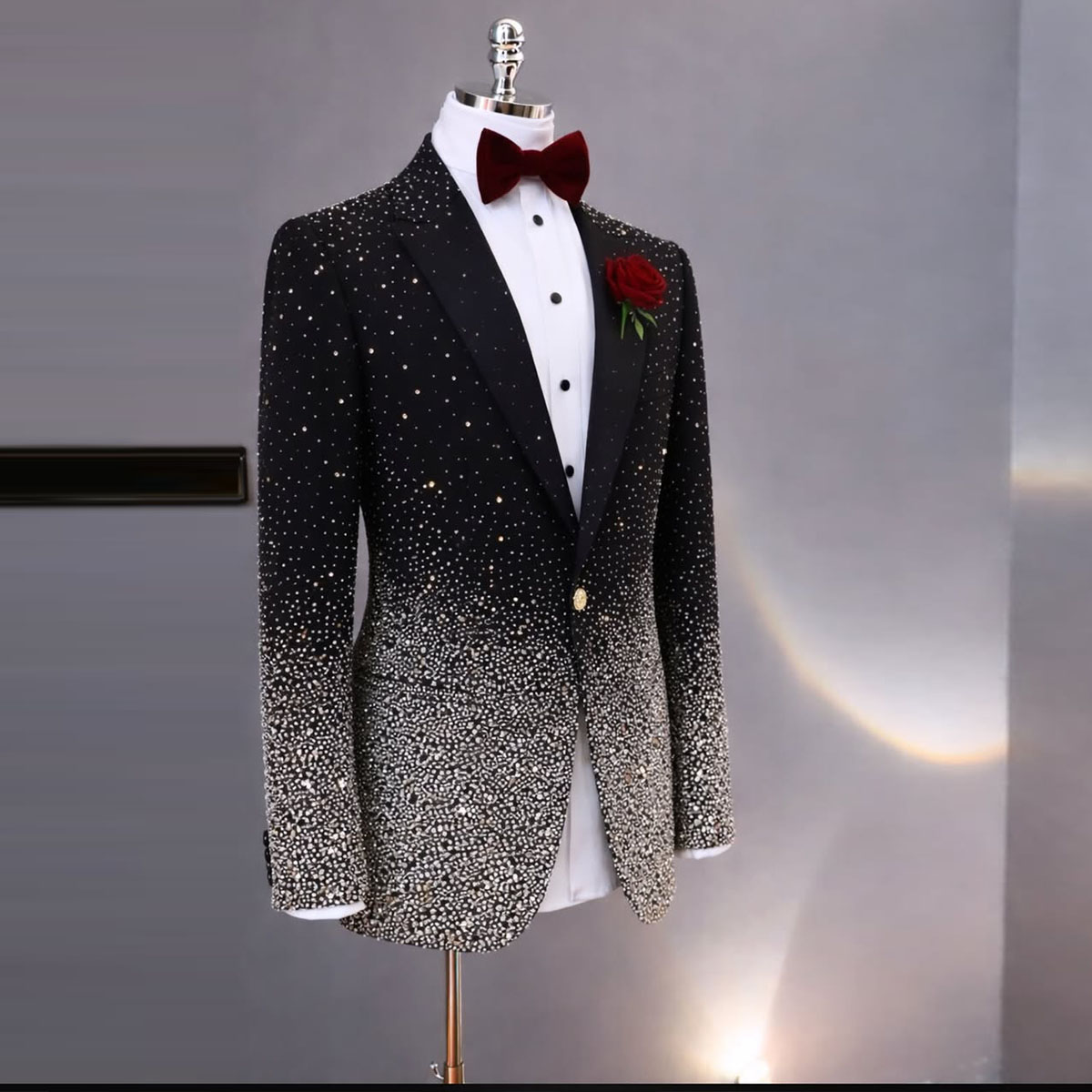 Handsome Rhinestone Diamond Me - огляд і ціна Men'S Formal Wear For A Wedding