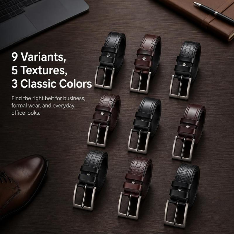 Men's Pin Buckle Business Dres - огляд і ціна Men Formal Wear Options