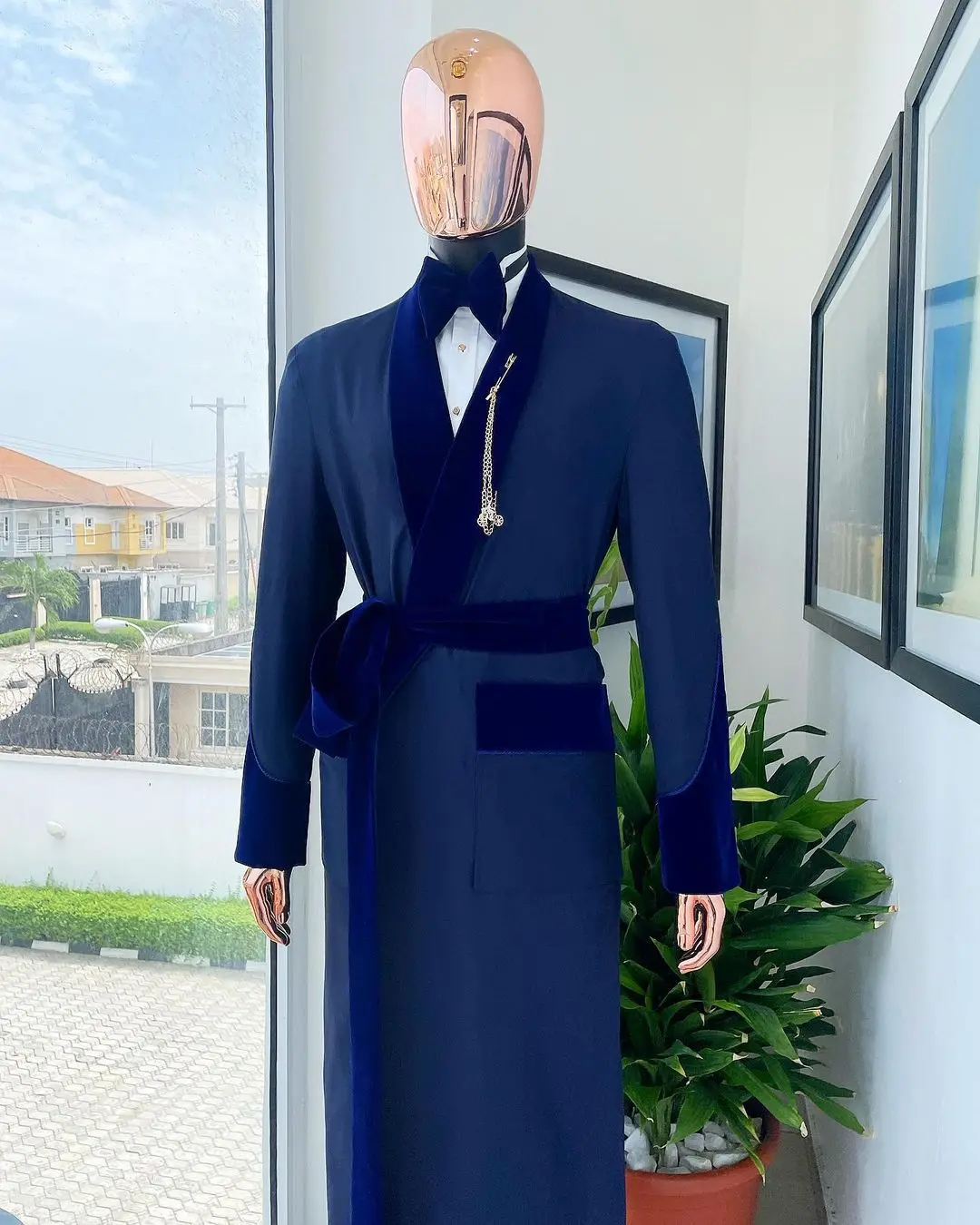 Tailor Made Royal Blue Men Sui - огляд і ціна Men Formal Wear Blue