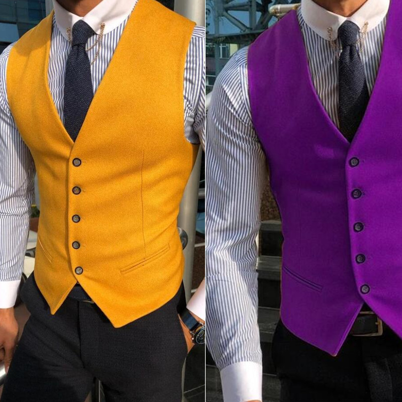New Arrvial Men Vest Classic C - огляд і ціна Men Formal Wear Vest